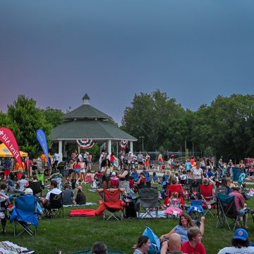 Momentaufnahme: Der Zionsville Lions Club veranstaltet die Feierlichkeiten zum 4. Juli