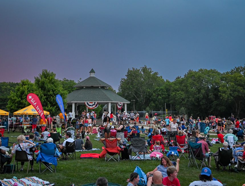 Momentaufnahme: Der Zionsville Lions Club veranstaltet die Feierlichkeiten zum 4. Juli