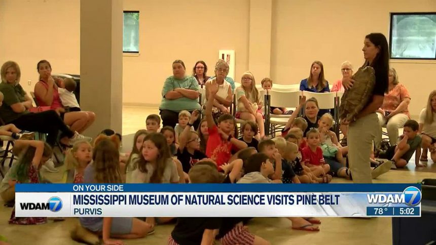 Das Mississippi Museum of Natural Science besucht die Pine Belt Libraries