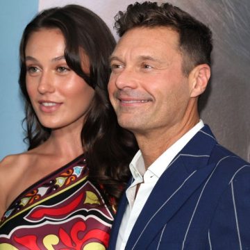 Ryan Seacrest und seine Freundin Aubrey Paige im Urlaub auf Ibiza, Spanien
