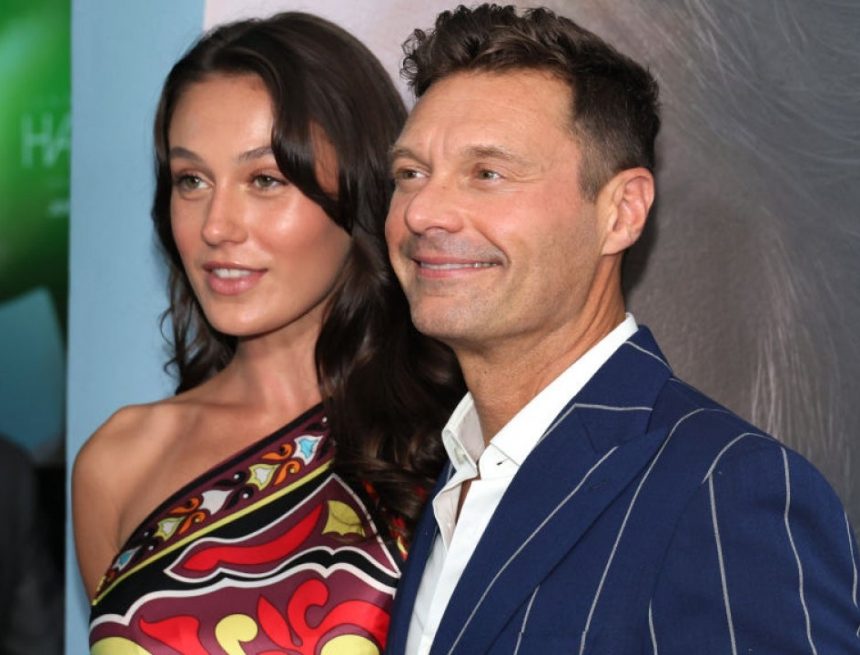 Ryan Seacrest und seine Freundin Aubrey Paige im Urlaub auf Ibiza, Spanien