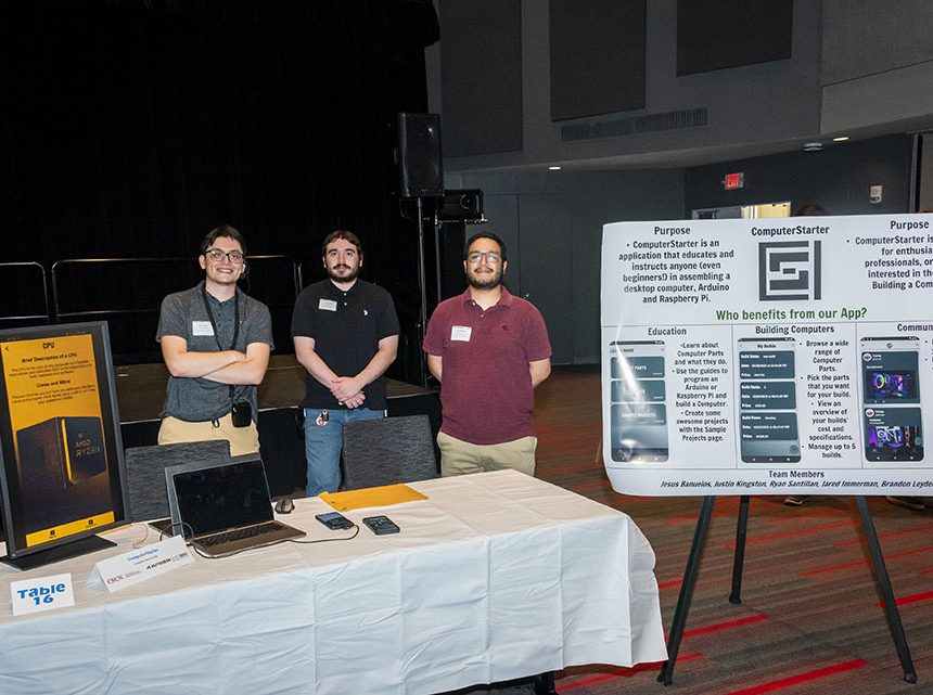 Senioren aus Ingenieurwissenschaften und Informatik stellen ihre Innovationen vor