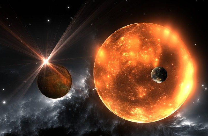 Rote Überriesensterne „tanzen“, weil sie zu viel Gas haben