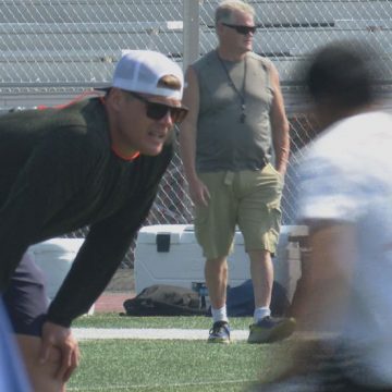 Chris Kuper, ehemaliger Lineman der NFL und aktueller Coach der Vikings, kehrt für das jährliche Camp nach Anchorage zurück
