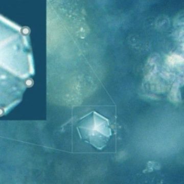 Nie zuvor gesehene Kristalle in perfekt erhaltenem Meteoritenstaub