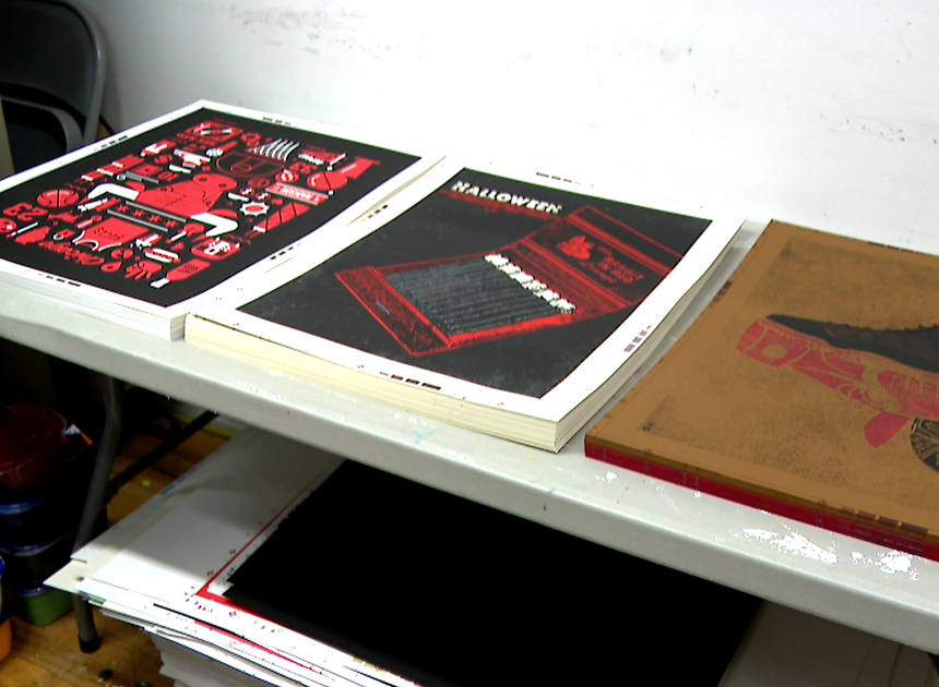 All Star Press Studio arbeitet mit Chicagoer Profiteams zusammen, um Sport und Kunst zusammenzubringen