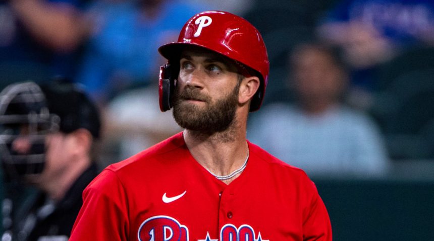 Bryce Harper verspricht, mit einem gebrochenen Daumen zurückzukommen, hat aber keinen Zeitplan
