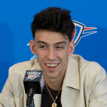 Beobachten: Chet Holmgren blockt Tacko Fall bei seinem Debüt in der Summer League