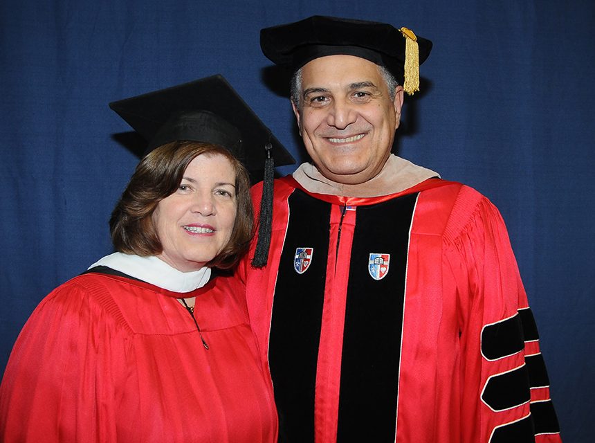 Margaret und Peter D’Angelo machen eine Rekordspende zur Unterstützung des St. John’s University Health Sciences Center