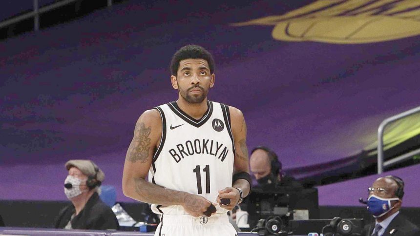 Kyrie Irvings Schatten hängt über den Lakers, nachdem das Team eine bizarre Reihe von Schritten unternommen hat, um die freie NBA zu eröffnen