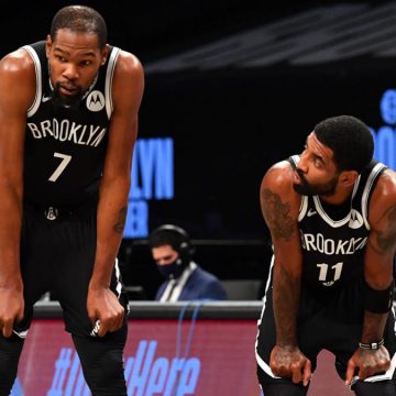 Nets wollen, dass Lakers in der ersten Runde im Handel mit Kyrie Irving ausgewählt werden, und ziehen es vor, Kevin Durant zuerst zu behandeln, heißt es in dem Bericht