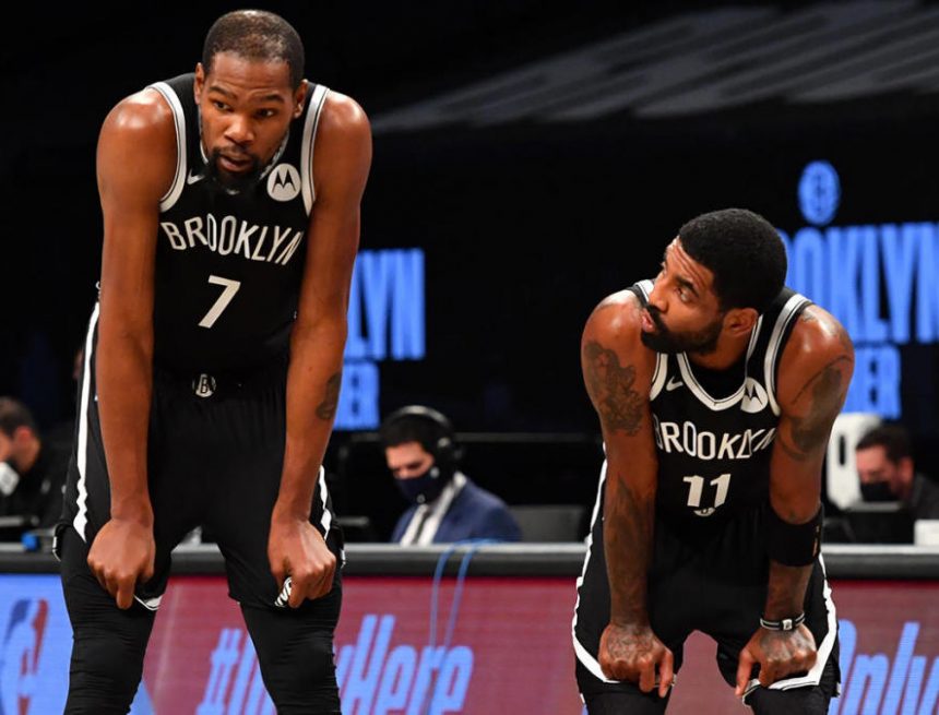 Nets wollen, dass Lakers in der ersten Runde im Handel mit Kyrie Irving ausgewählt werden, und ziehen es vor, Kevin Durant zuerst zu behandeln, heißt es in dem Bericht