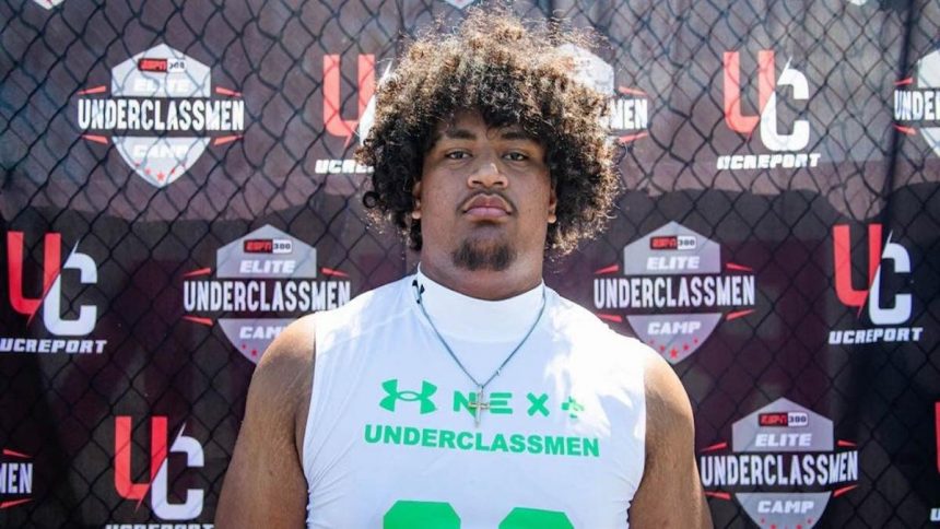 UHR: Der Fünf-Sterne-OL Francis Mauigoa wird am Montag live im CBS Sports HQ zum College gehen