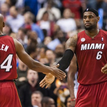Ray Allen scheint sich in das Gespräch mit LeBron James GOAT einzumischen