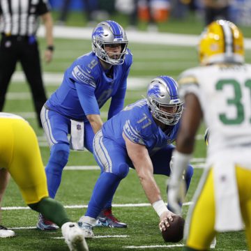 Der frühere Detroit Lions Matthew Stafford könnte den NFL-Rekord von Drew Brees ausgleichen