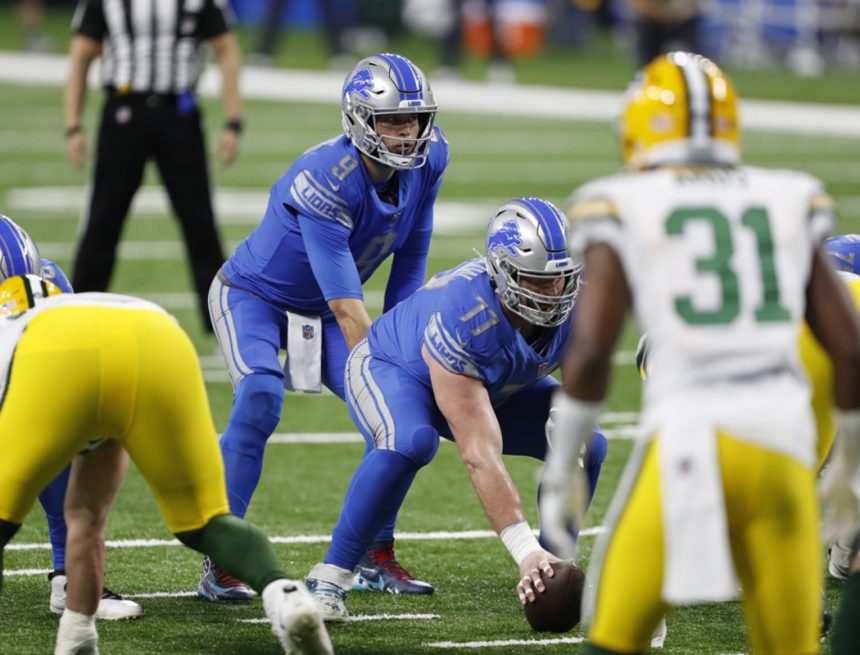 Der frühere Detroit Lions Matthew Stafford könnte den NFL-Rekord von Drew Brees ausgleichen