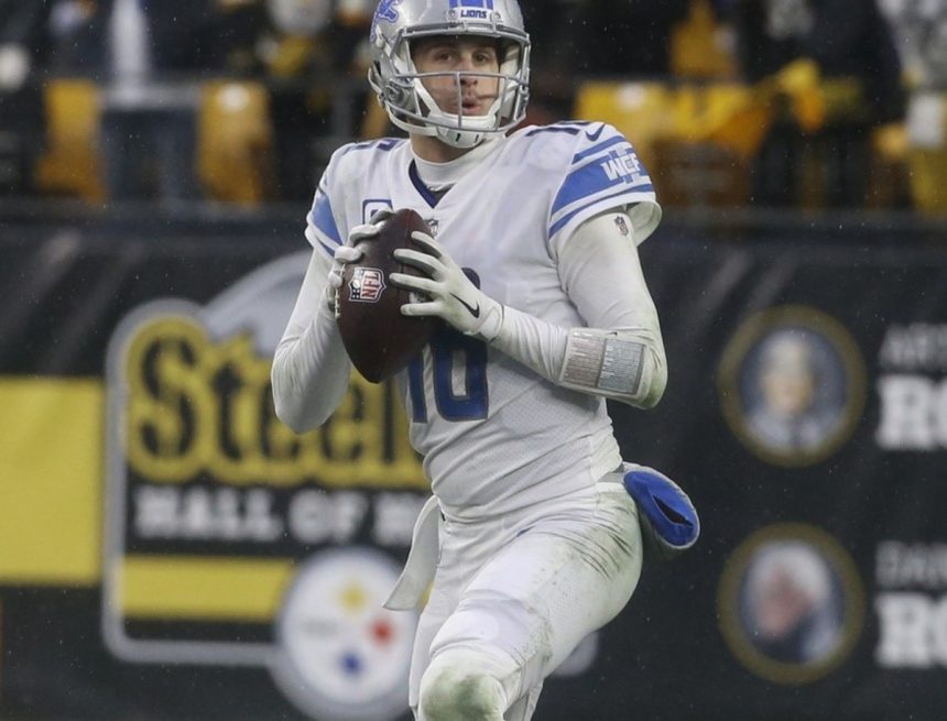 Rangliste Detroit Lions Quarterback Jared Goff Fünf schlechteste NFL-Spiele